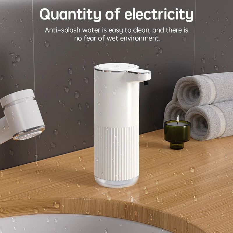 Dispensador de Sabonete Líquido Automático HQ – Branco, 360ml - Arveth Shop