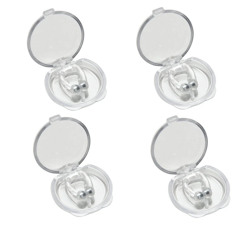 Corretor Antirronco, Dispositivo de Prevenção de Ronco para Homens e Mulheres, Eliminador de Ronco, Clipe Nasal para uma Noite de Sono Tranquila - Arveth Shop