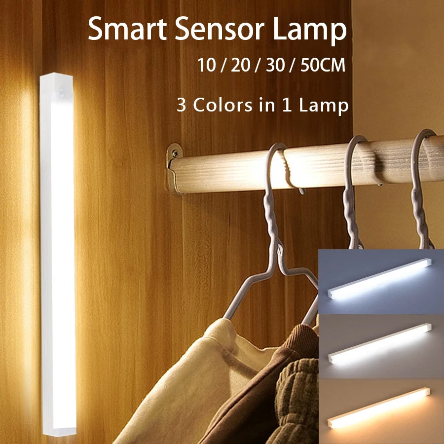 Luminária de LED com Sensor de Movimento – Portátil e Recarregável - Arveth shop