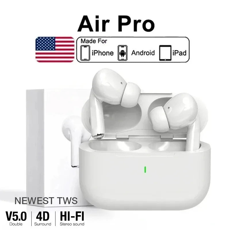 Air Pro 5 TWS Max Wireless Bluetooth – Som Imersivo e Sem Fio - Arveth shop